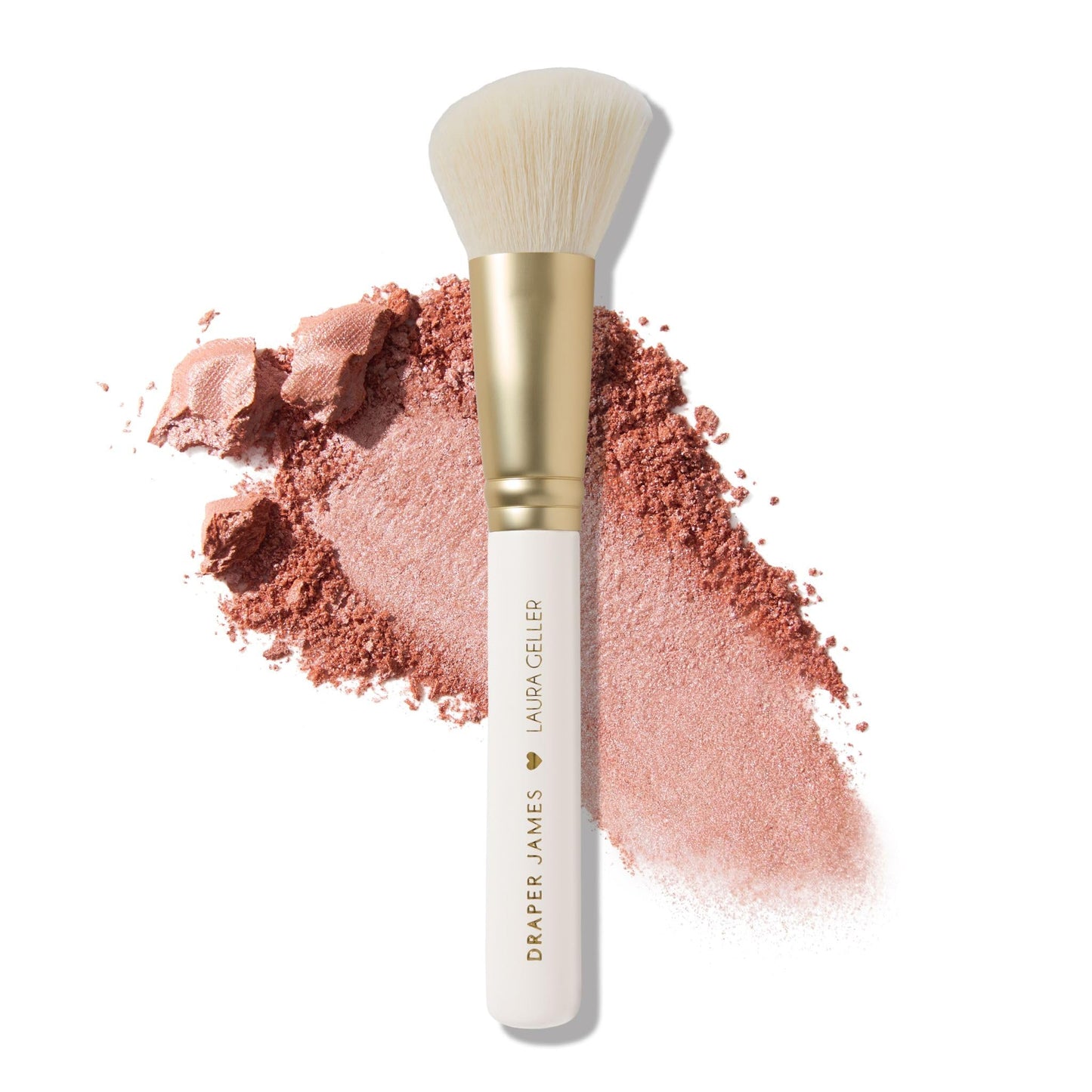 LAURA GELLER NEW YORK Angled Blush Brush - Sculpting & Blending Brush for Blush, Bronzer & Contour - Soft Vegan Bristles - Draper James Limited Beauty & Personal Care LAURA GELLER NEW YORK