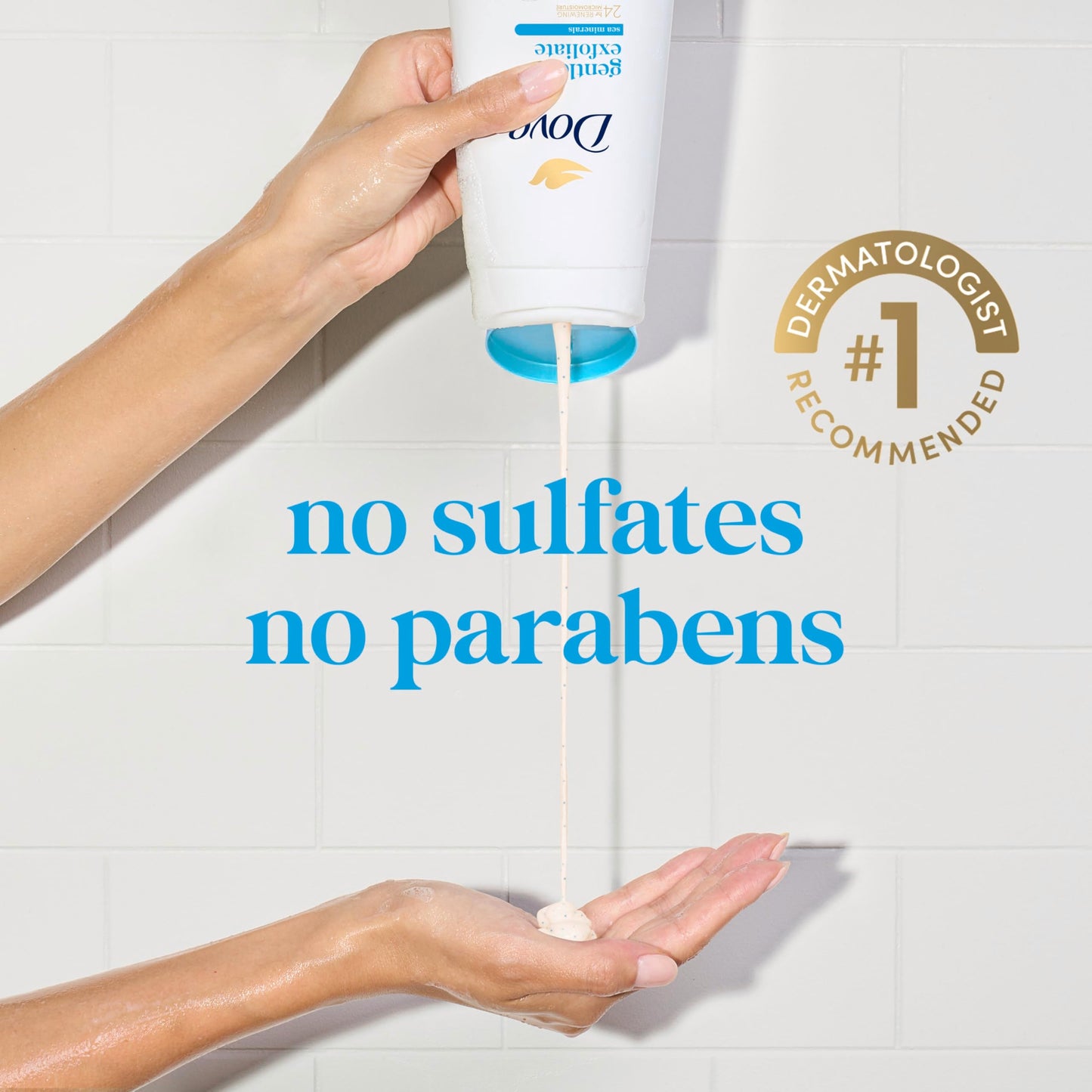 Dove Body Wash 2 Count Gentle Exfoliating With Sea Minerals Instantly Reveals Visibly Smoother Skin Cleanser That Effectively Washes Away Bacteria Beauty & Personal Care Dove