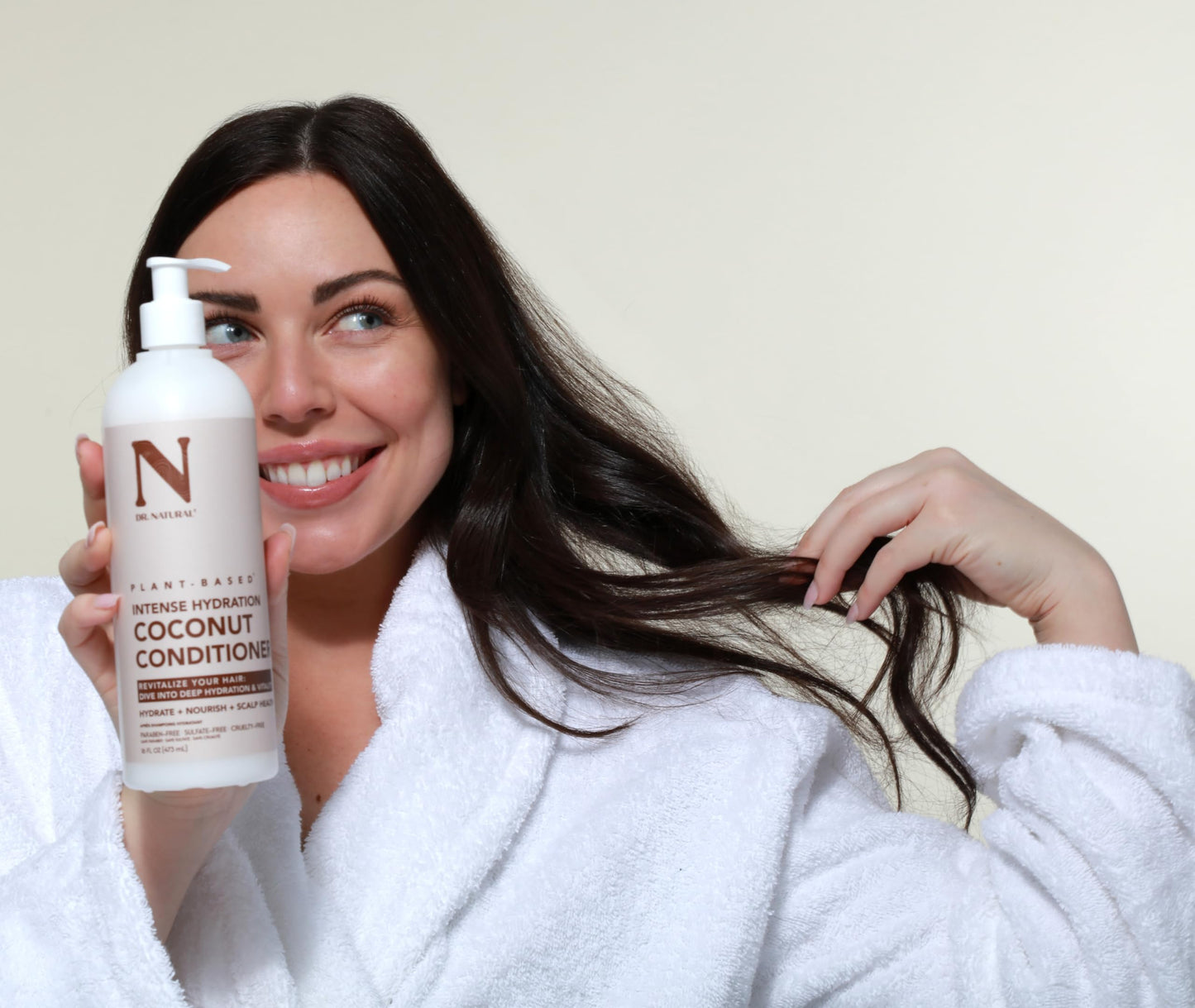 Dr. Natural Intense Hydration Coconut Conditioner - Hydrating Conditioner for Women and Men with Shea Butter - Frizz Control and Hair Growth - 473 ml Beauty & Personal Care Dr. Natural