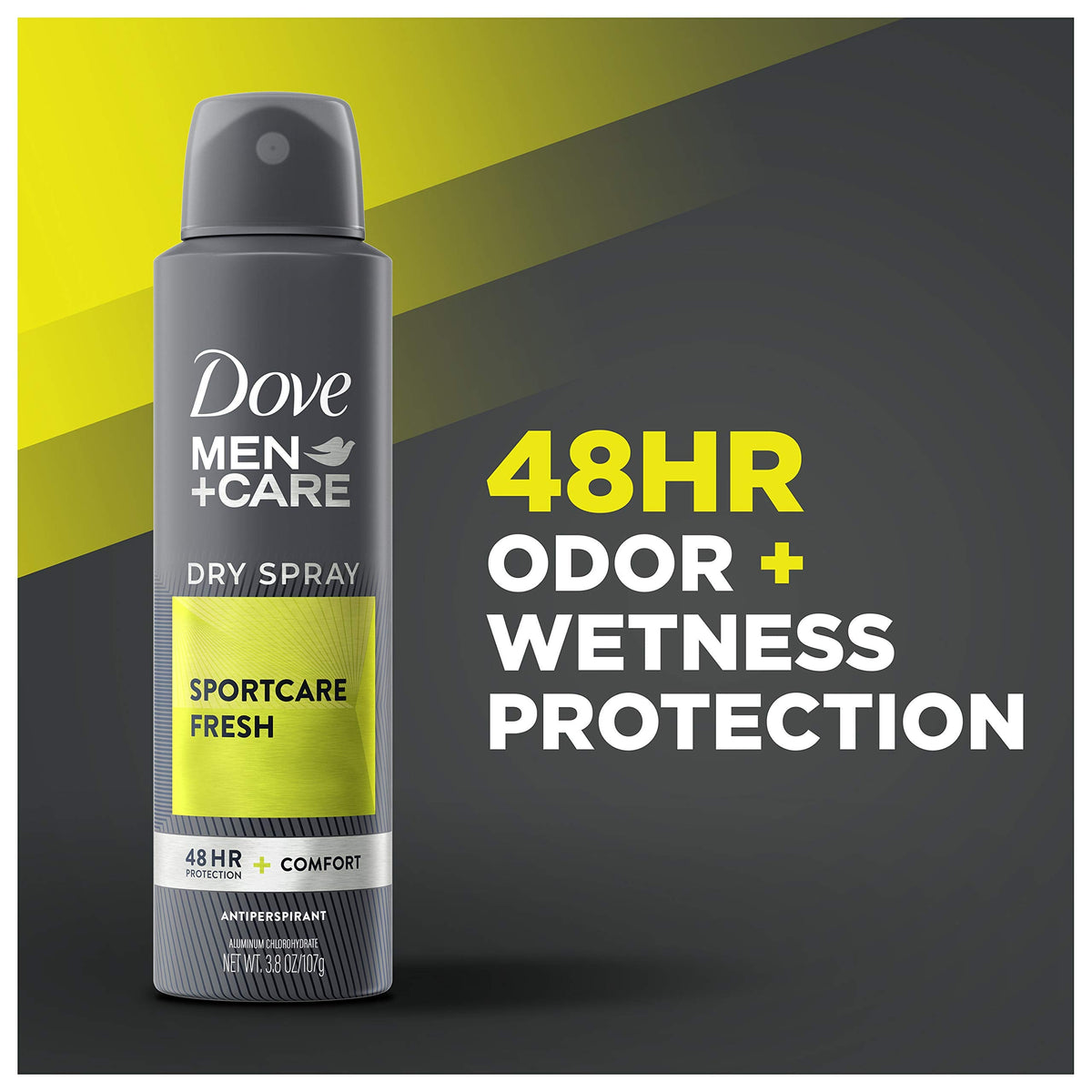 Dove Men+Care SportCare Dry Spray Antiperspirant Deodorant 48-hour sweat and odor protection Fresh Antiperspirant for men with Triple Action Beauty and Personal Care DOVE MEN + CARE