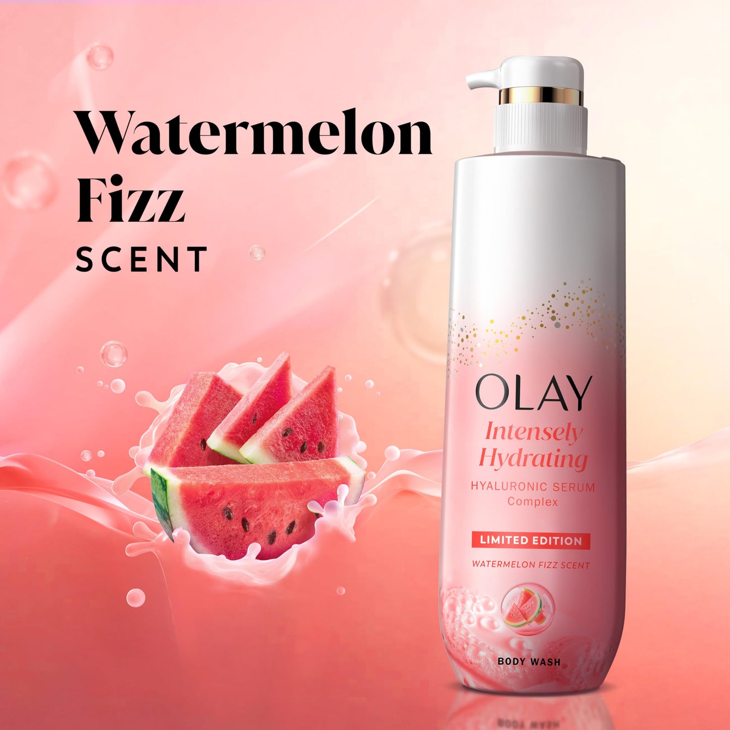 Olay Body Wash for Women, Intensely Hydrating, Pro-Hyaluronic Acid Serum Complex, Renews Moisture, Vitamin B3 Lameller Technology, For All Skin Types Beauty & Personal Care Olay