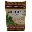 Auromere Bar Soap Sandlwd Turmeric 2.75 Oz Beauty & Personal Care Auromere