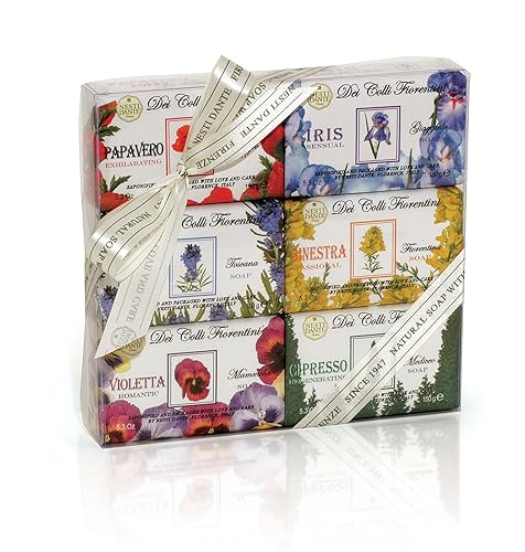 Nesti Dante Dei Colli Fiorentini Set of 6 150g each Beauty & Personal Care Nesti Dante