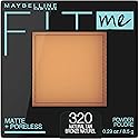 Maybelline Fit Me Matte + Poreless Pressed Face Powder Makeup & Setting Powder, Natural Tan, 1 Count Beauty & Personal Care MAYBELLINE