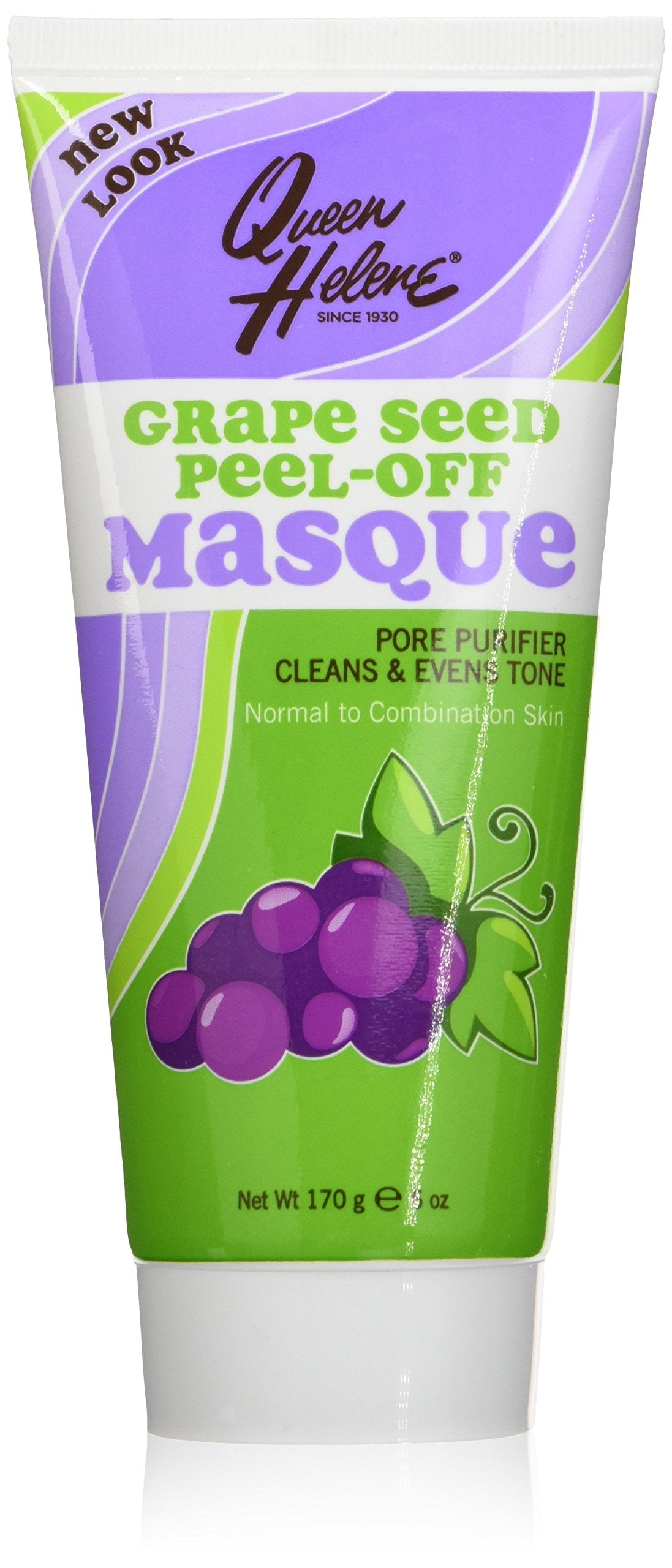 Queen Helene Facial Masque, Grape Seed Peel-Off, 6 Oz Beauty & Personal Care Queen Helene