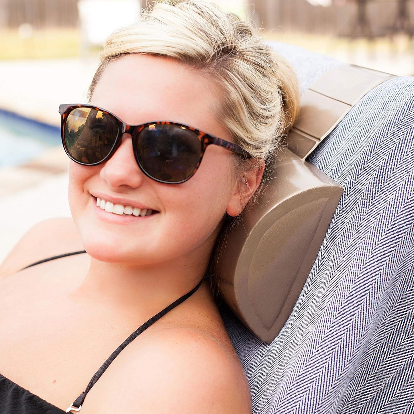 Super-Soft Spa & Bath Pillow-Black Beauty and Personal Care TRC Recreation