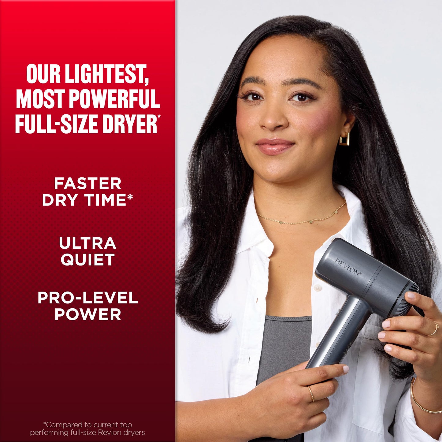 Revlon PowerMove Hair Dryer - Lightweight Blow Dryer with Salon-Quality Performance, Quicker Drying Powered by Advanced BLDC Motor Beauty & Personal Care REVLON