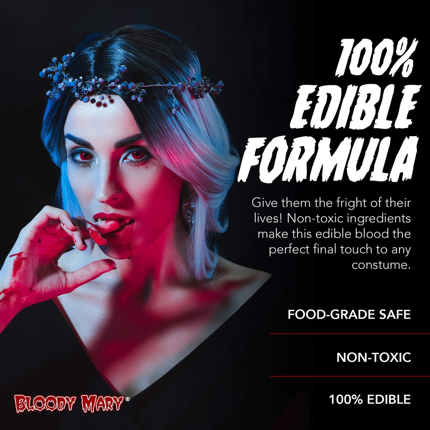 Bloody Mary Professional Fake Stage Blood, Body Paint Makeup .25 oz Beauty & Personal Care Bloody Mary