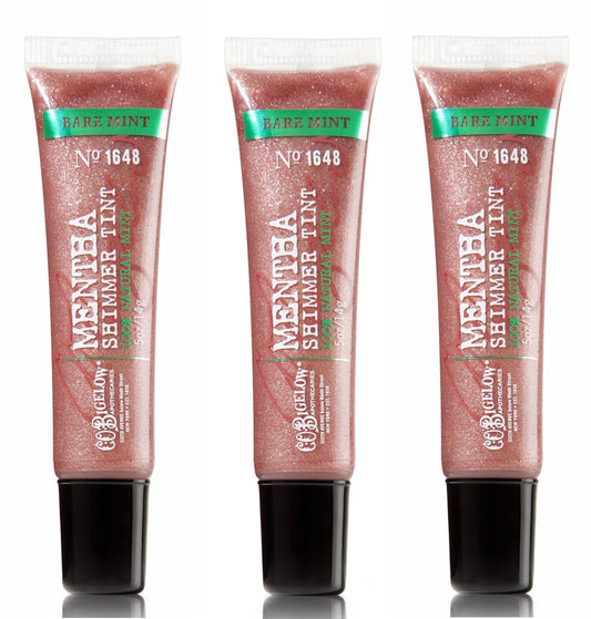 Bath & Body Works C.O. Bigelow 3 Pack Mentha Shimmer Tint Bare Mint #1648 Beauty & Personal Care C. O. Bigelow