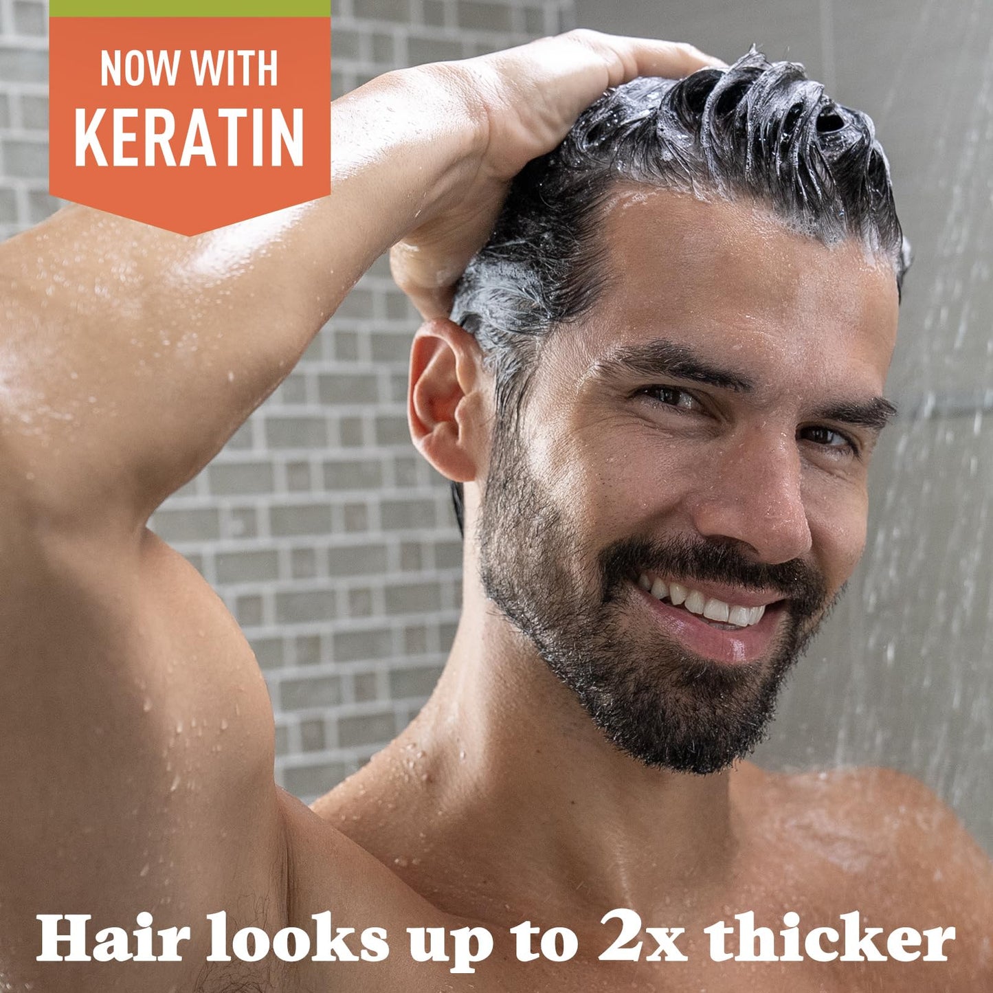 Just for Men Control GX Grey Reducing 2-in-1 Shampoo and Conditioner, Gradual Hair Color with Keratin for Stronger Thicker and Healthier Looking Hair Beauty and Personal Care Just for Men