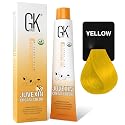 GK HAIR Global Keratin Professional Hair Color Cream Tube (3.4 Fl Oz/100ml) Nourishing & Cleansing Colors for Styling High Performance Long Lasting Beauty & Personal Care GK HAIR