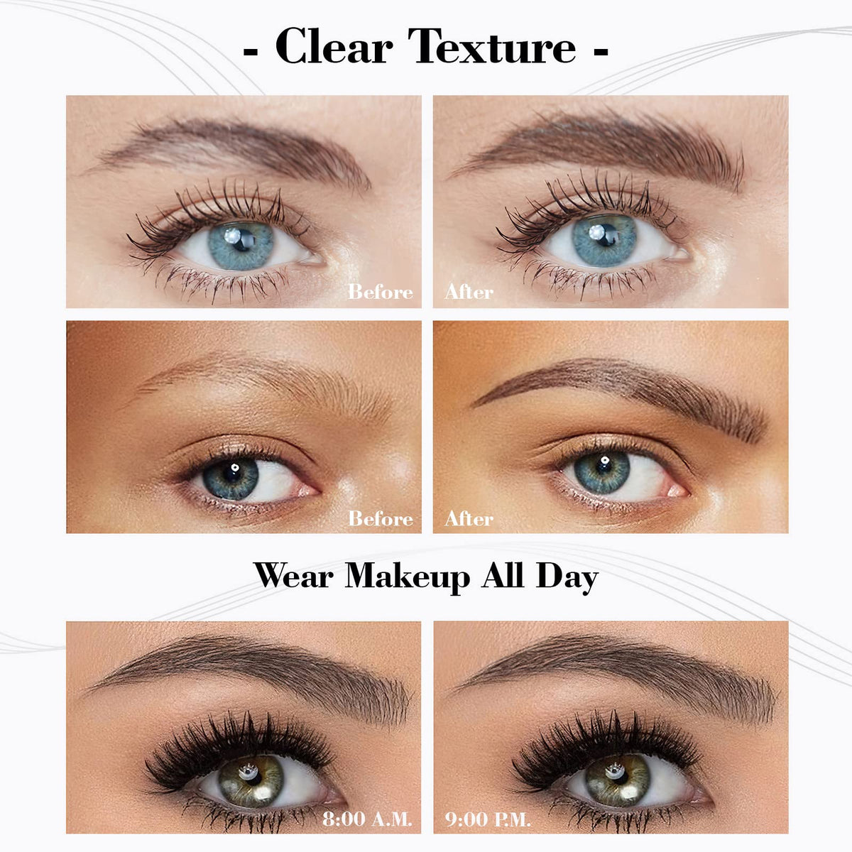 4 Point Brow Pen Lift & Snatch Eyebrow Makeup Long-Lasting Light Brown