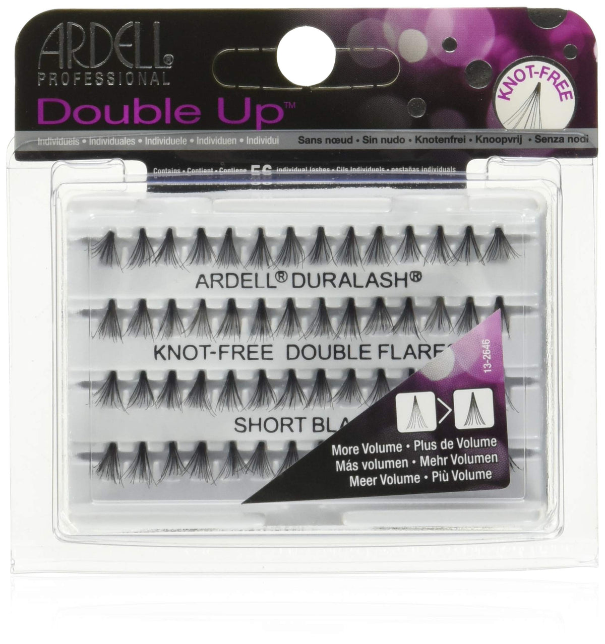 Double Up Individuals Knot-Free Short Black Beauty & Personal Care Ardell