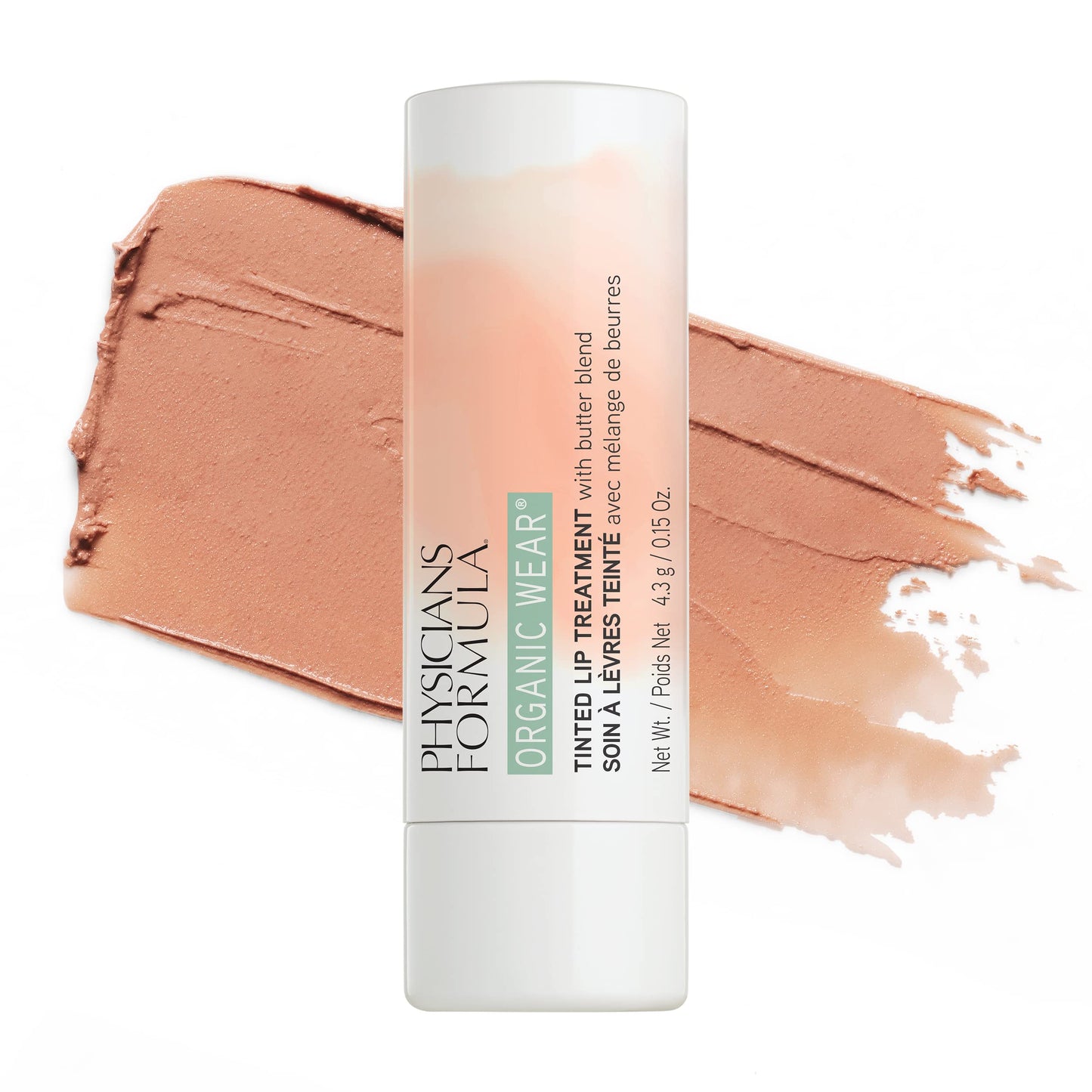 Physicians Formula Organic Wear Natural Tinted Lip Balm Treatment, Brown Flirt-Tawny Nude, 0.15 Ounce Beauty & Personal Care Physicians Formula