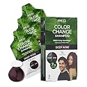 Red by Kiss Color Change Shampoo - Permanent Hair Color with 100% Gray Coverage, Quick 7-10 Minute Formula, No Tools Needed, Herbal Extracts, Includes Beauty & Personal Care Red by Kiss
