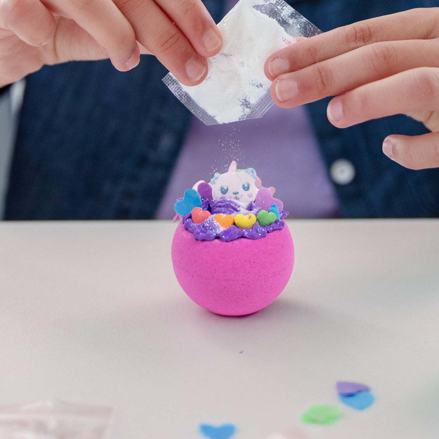 Sugar Bombs by Horizon Group USA, Design & Decorate Your Own Kawaii Themed Fizzing Bomb. Fizz in Bowl to Revel Hidden Surprise Gift. Embellish… Beauty & Personal Care Sugar Bombs