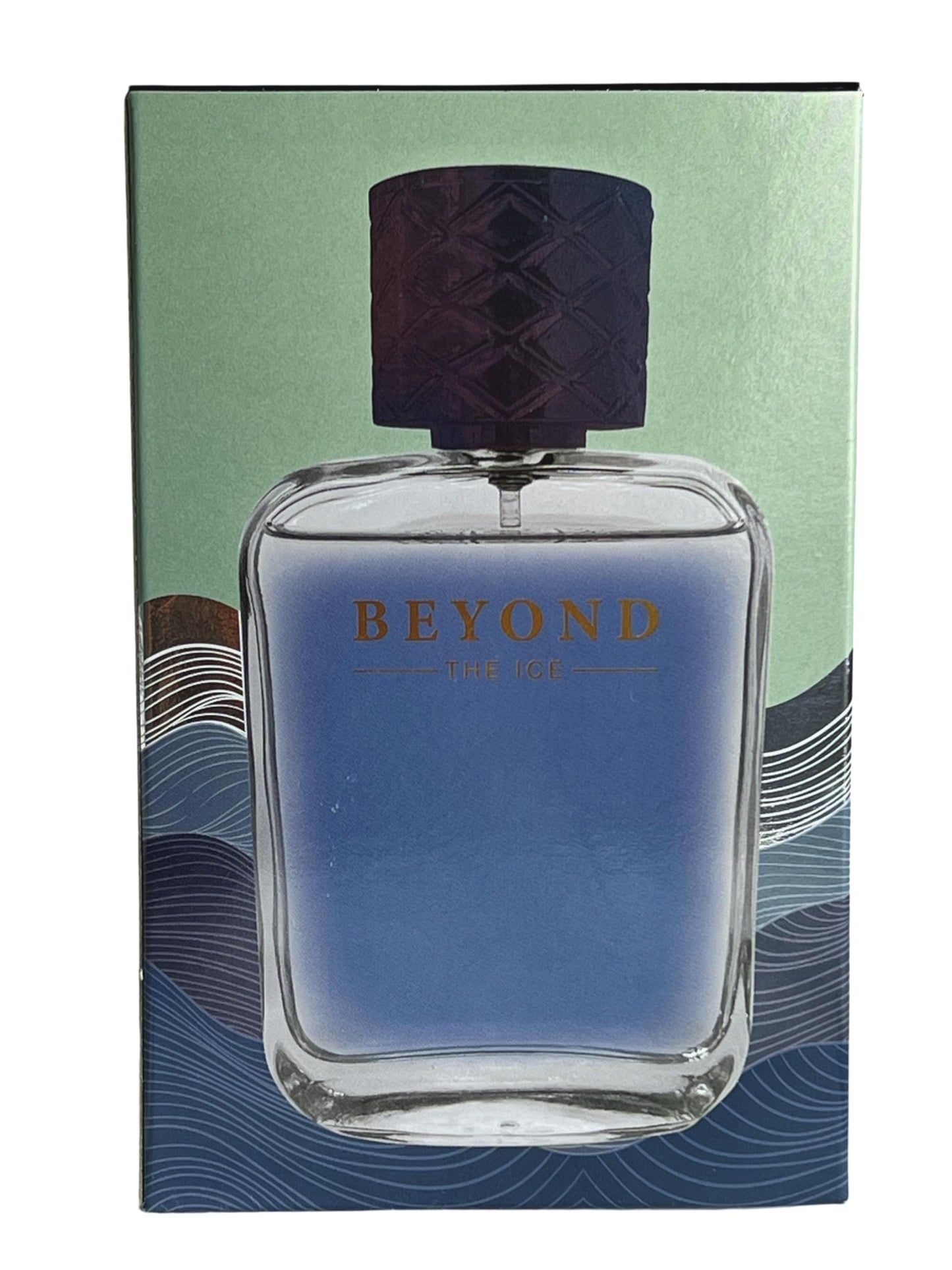 BEYOND THE ICE Eau de Toilette for Men, 3.4 fl oz, Bergamot, Sage, Cedar Notes Beauty & Personal Care Belcam Beauty