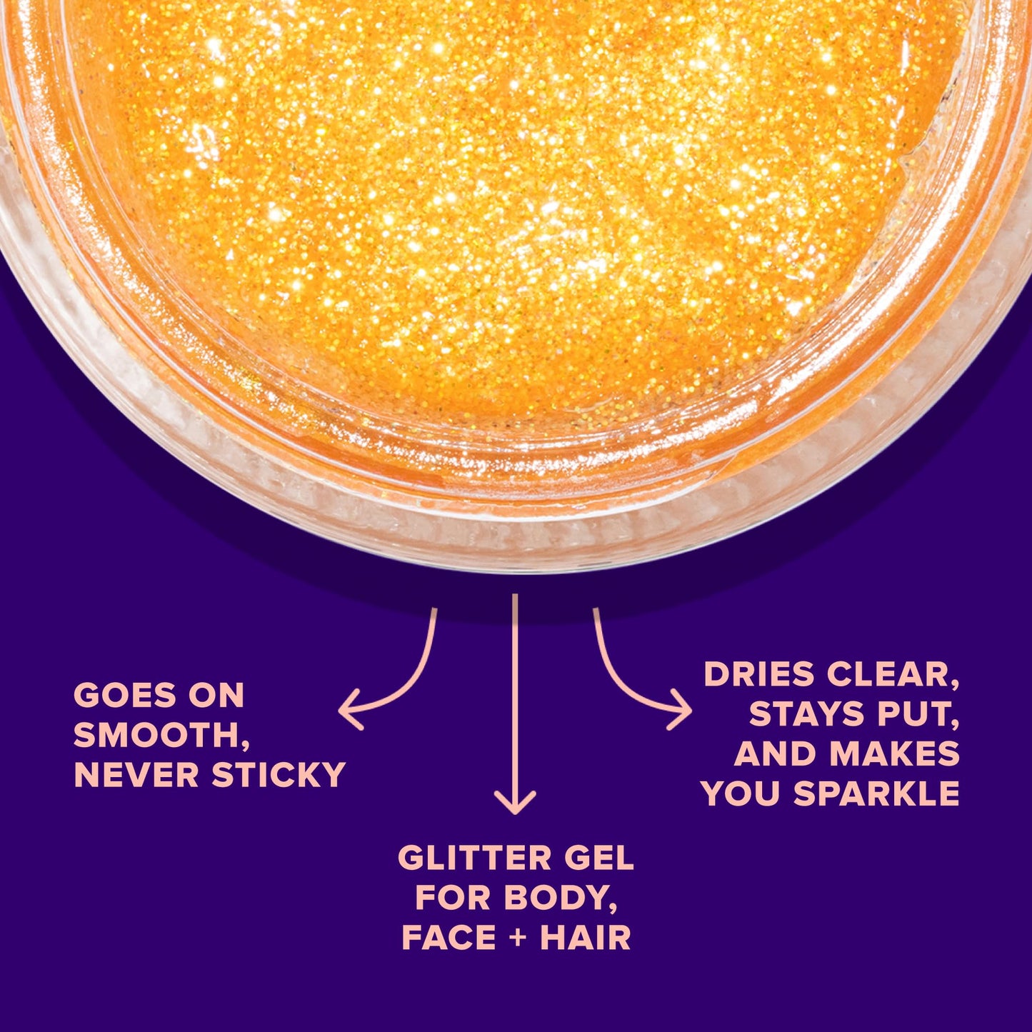 UNICORN SNOT Holographic Face Glitter & Body Glitter Gel | Hair Glitter, Vegan & Cruelty-Free, 1.7 oz Orange Glitter (Fire) Beauty & Personal Care UNICORN SNOT