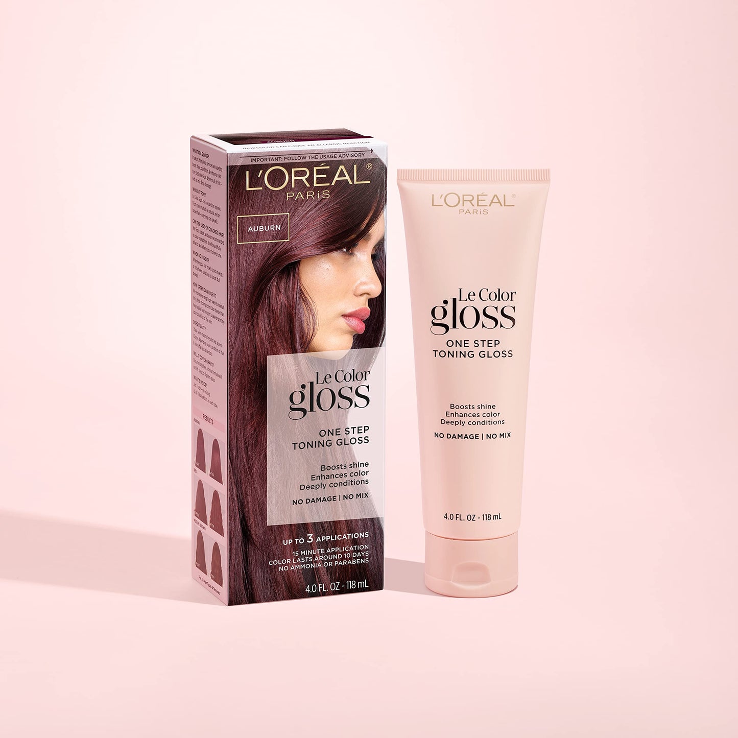 L’Oréal Paris Le Color One Step Toning Hair Gloss, Auburn, 4 Ounce Beauty & Personal Care L'Oreal Paris