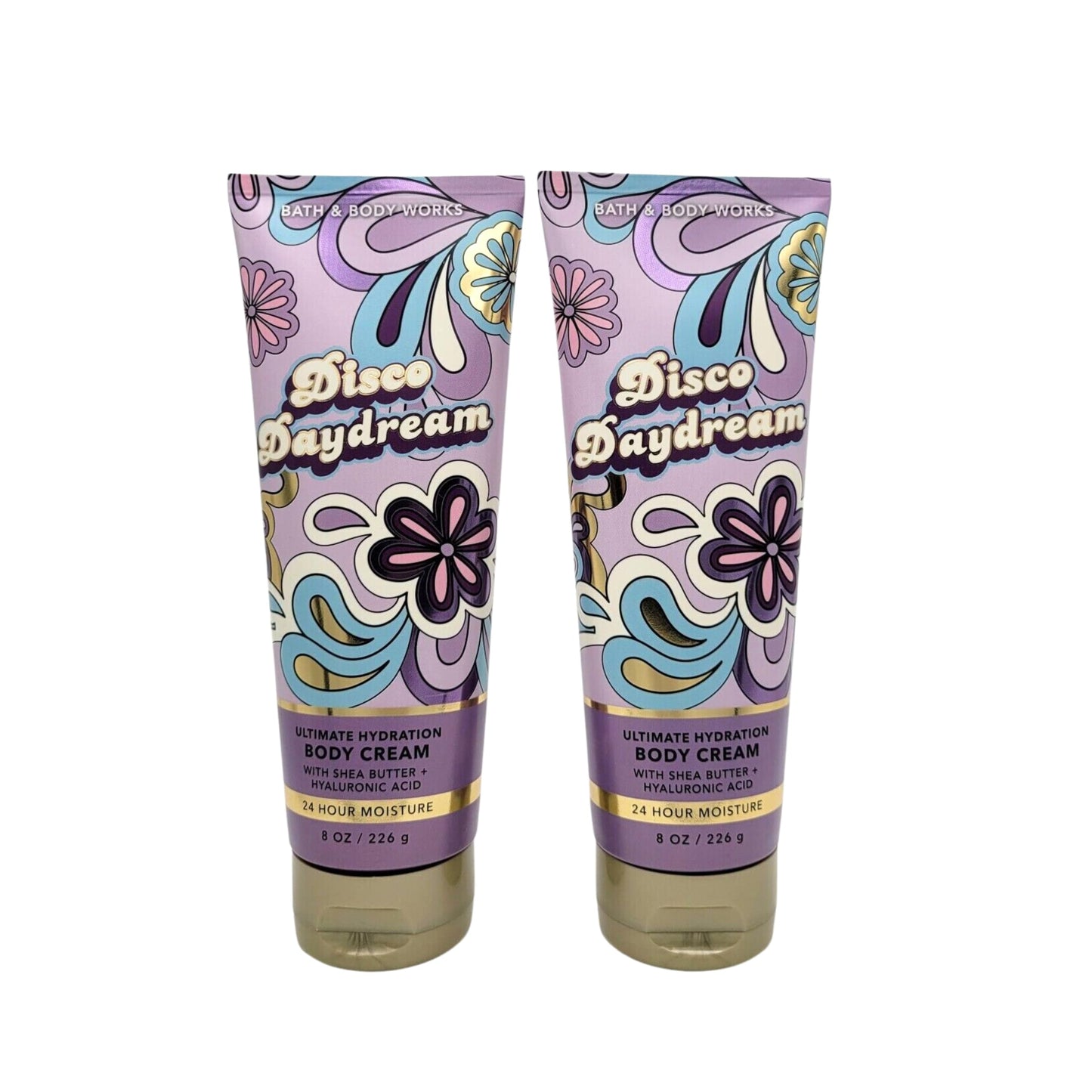 Bath & Body Works Body Cream, Gift Set of 2, 8oz Each (Disco Daydream) Beauty & Personal Care Bath & Body Works