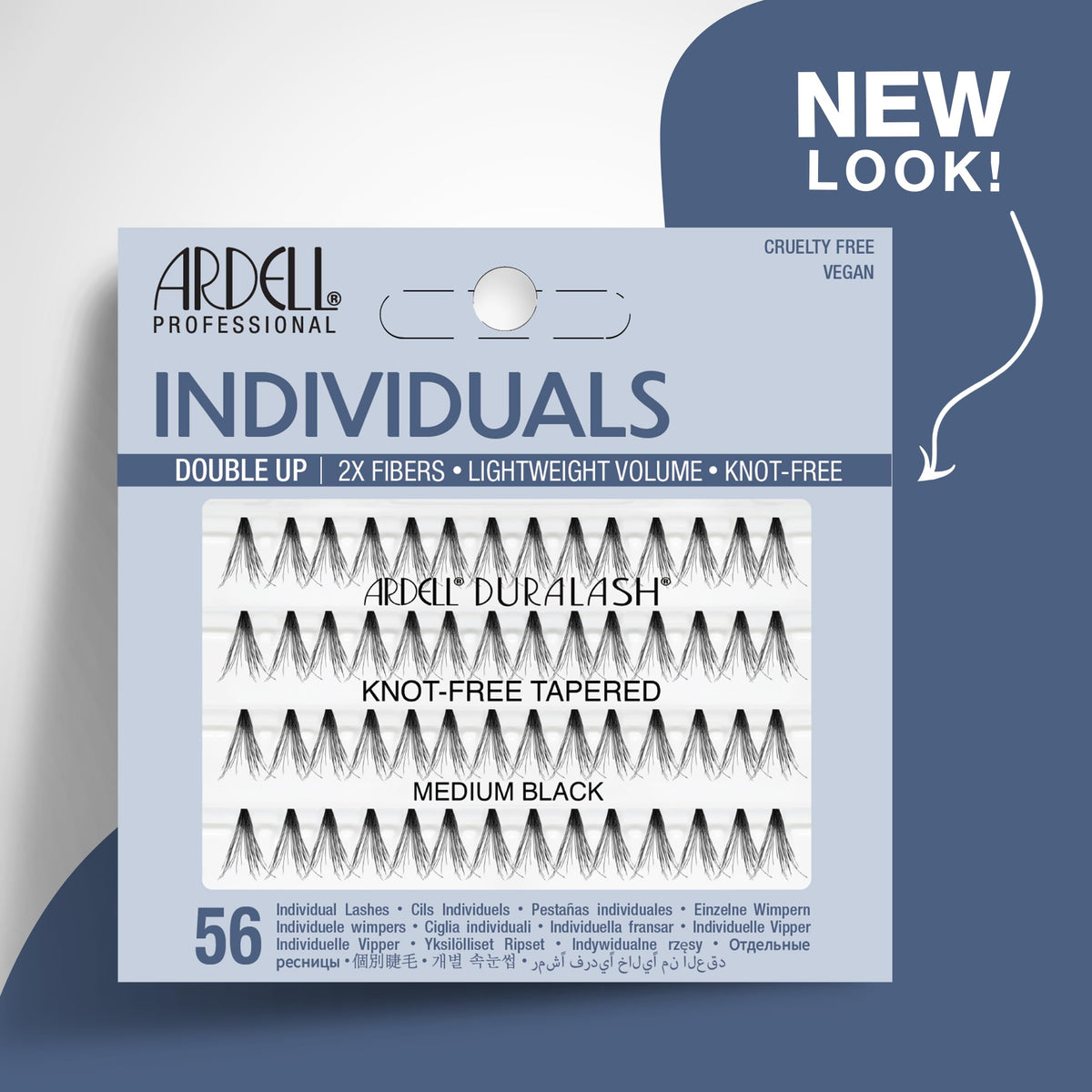 Double Up Soft Touch Knot-Free Medium Black Beauty & Personal Care Ardell
