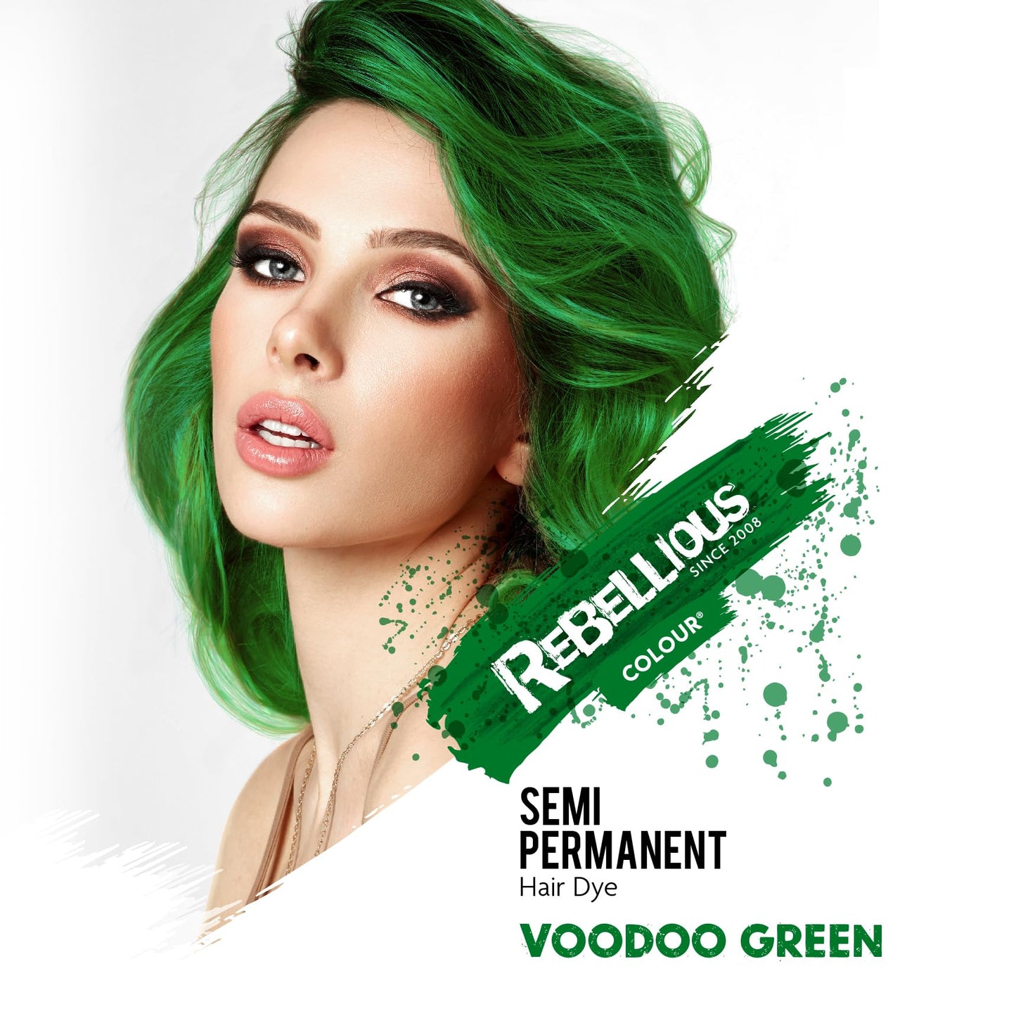 Paintglow Rebellious Colours Semi-permanent Hair Dye (voodoo Green) Beauty & Personal Care PaintGlow