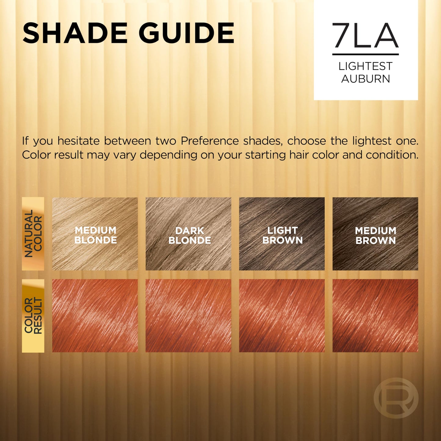 L'Oreal Paris Superior Preference Hair Color, 7la Lightest Aubur, 1 Count (Pack of 12) Beauty & Personal Care L'Oreal Paris