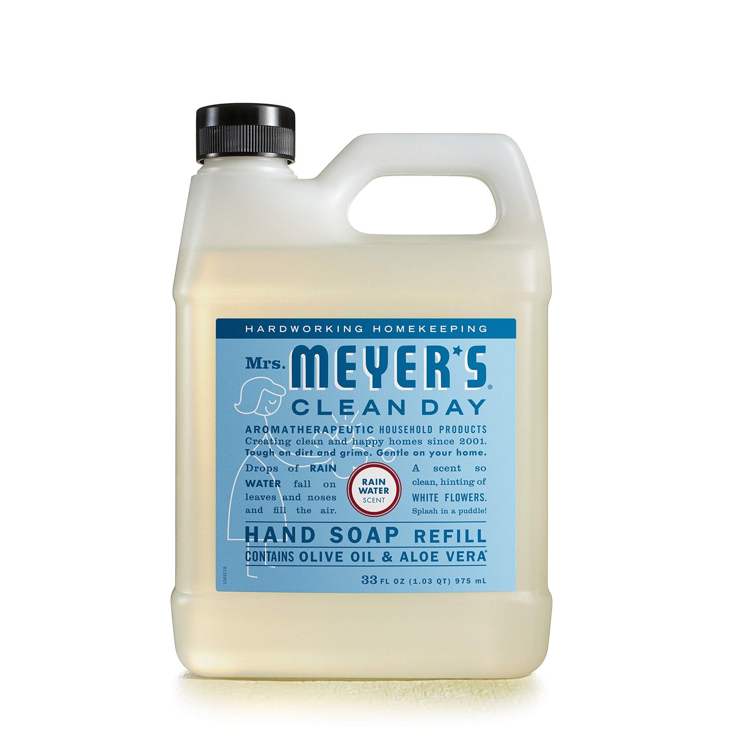 MRS. MEYER'S CLEAN DAY Liquid Hand Soap Refill, Rainwater, 33 OZ Beauty & Personal Care Mrs. MEYER'S
