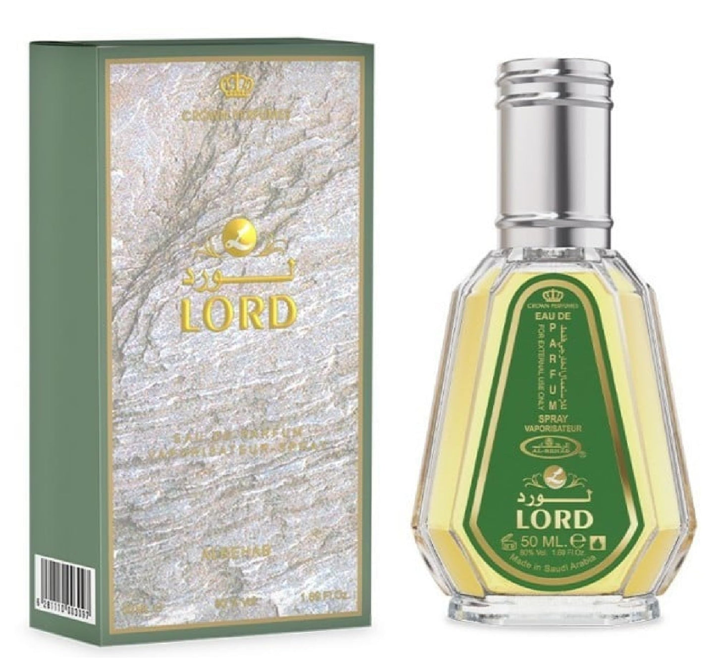 Al Rehab Lord Eau De Parfum Spray for Men, 1.7 Ounce Beauty & Personal Care Al-Rehab