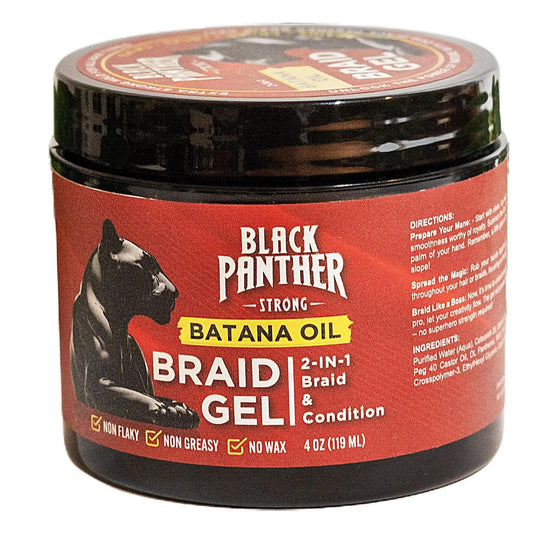 BLACK PANTHER STRONG DIAMOND EDGES Strong Edge Control With Batana Oil For 4c Natural And Relaxed Hair Non Flaky, No White Cast, Healthy Edges 4 oz Beauty & Personal Care BLACK PANTHER STRONG DIAMOND EDGES