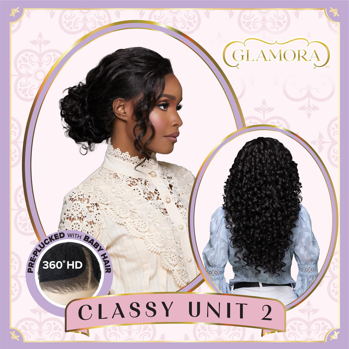 Sensationnel Glamora 360 LaceWig-Classy Unit 2, BALAYAGECHOCOLATE