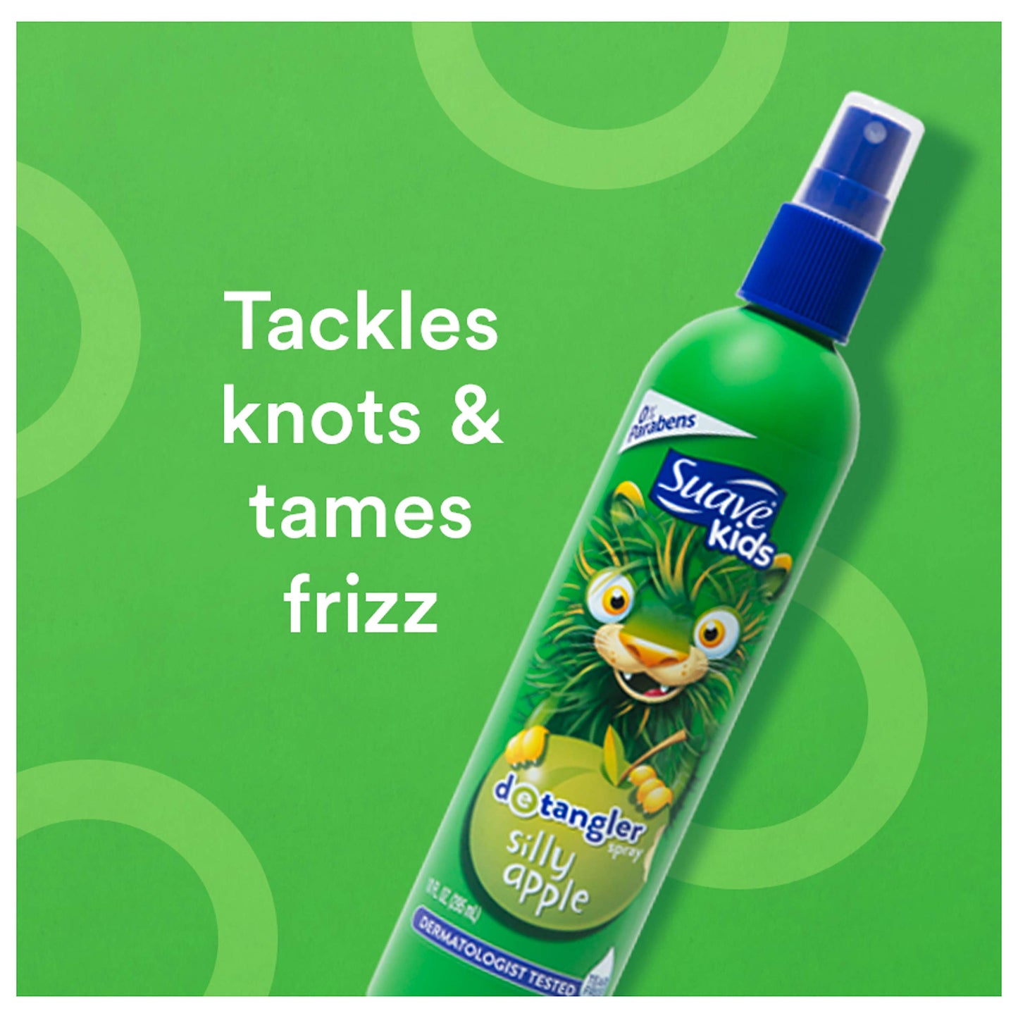 Suave Kids Detangler Spray For Tear-Free Styling Silly Apple Dermatologist-Tested Hair Detangler Formula 10 oz Beauty & Personal Care Suave
