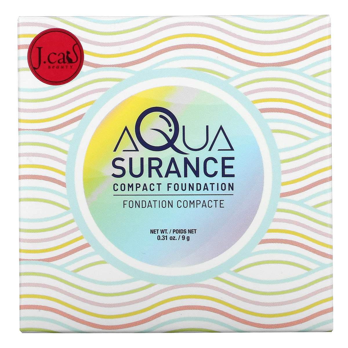 J.CAT BEAUTY Aquasurance Compact Foundation - Buff Beauty & Personal Care J.CAT BEAUTY