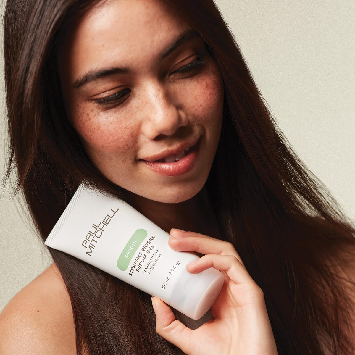 Paul Mitchell Straight Works Hair Gel, Smoothing Styler, Add Shine, For Frizzy Hair, 5.1 fl. oz Beauty & Personal Care Paul Mitchell