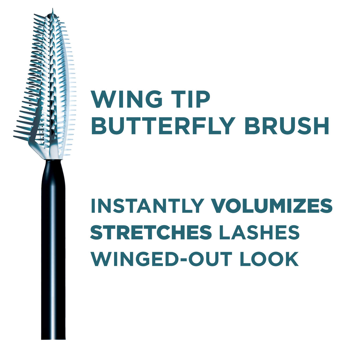 L'Oréal Paris Voluminous Butterfly Sculpt Waterproof Mascara, Blackest Black, 0.25 oz.