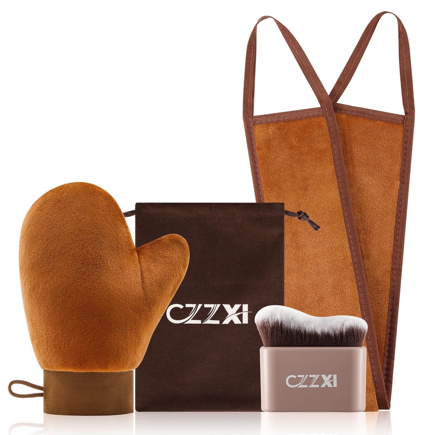 CZZXI Tanning Mitt, Body Brush & Back Tanner Applicator Kit Beauty and Personal Care CZZXI Default Title