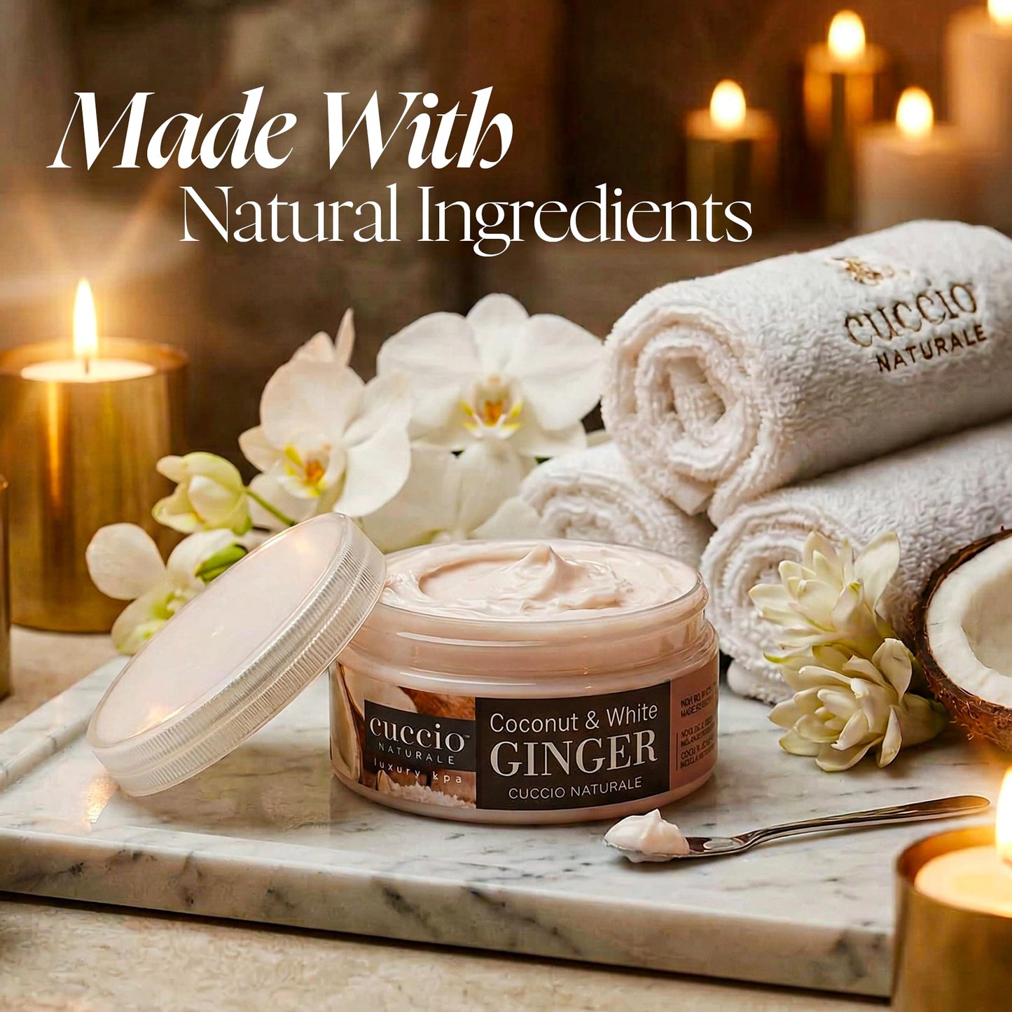 Cuccio Naturale Butter Blends - Ultra-Moisturizing, Renewing, Smoothing Scented Body Cream - Deep Hydration For Dry Skin Repair - Made With Natural Beauty & Personal Care Cuccio