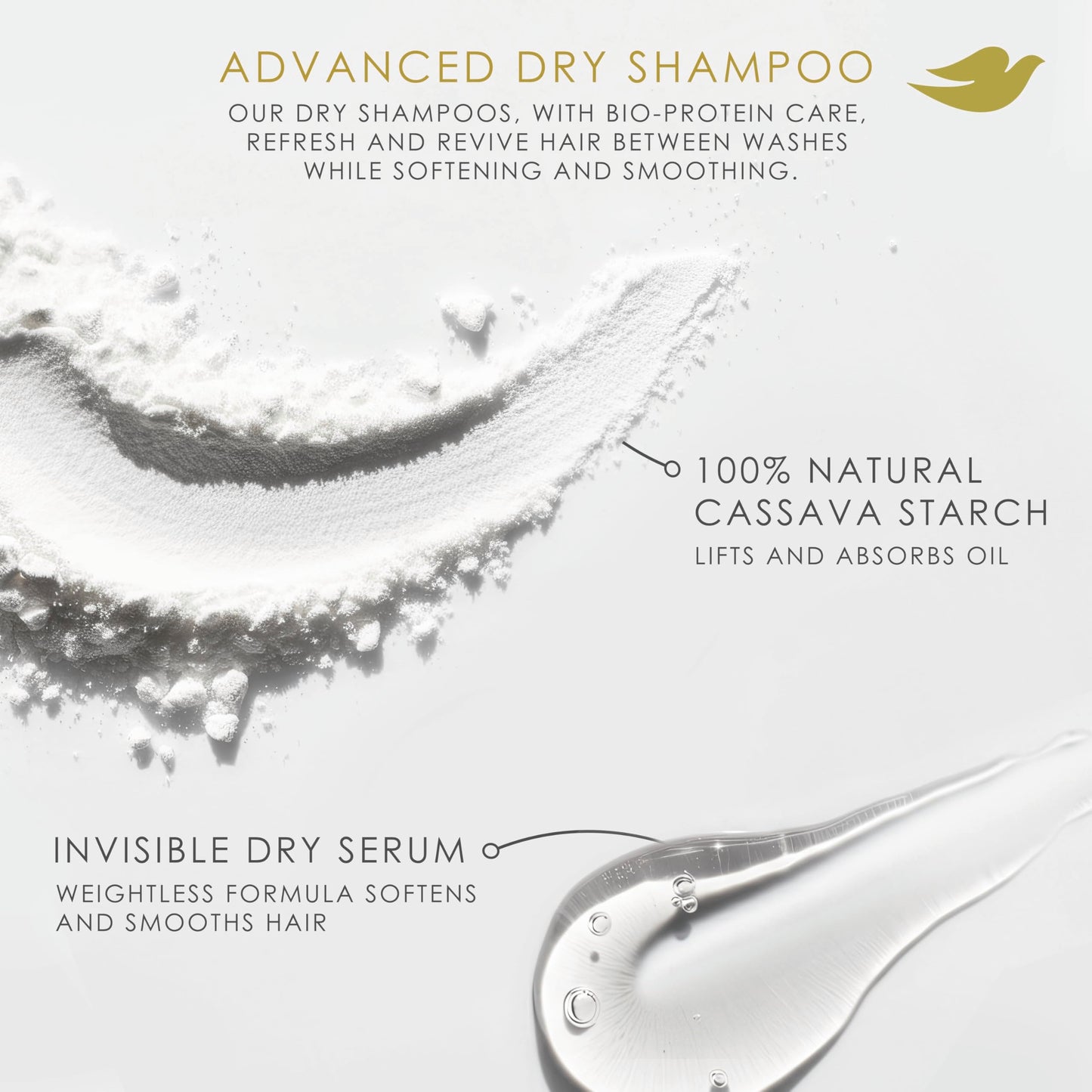 Dove Advanced Dry Shampoo Volume & Fullness Refresh & Revive Flat Hair Without Water for 2 Days of Freshness & Bounce 1.15 oz Beauty and Personal Care Dove
