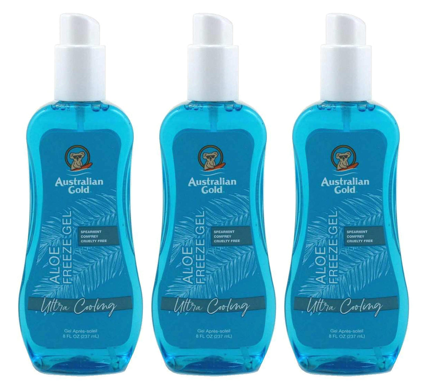 Australian Gold Aloe Freeze Spray Gel 8 Ounce (235ml) (3 Pack) Beauty & Personal Care Australian Gold