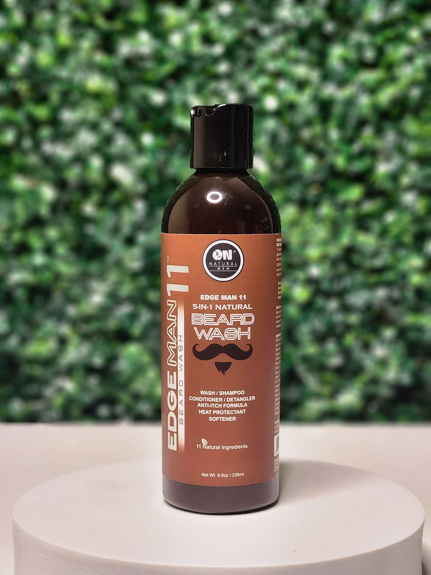 On Natural - Edga Man 11 - Beard Wash 8oz. Beauty and Personal Care On Natural