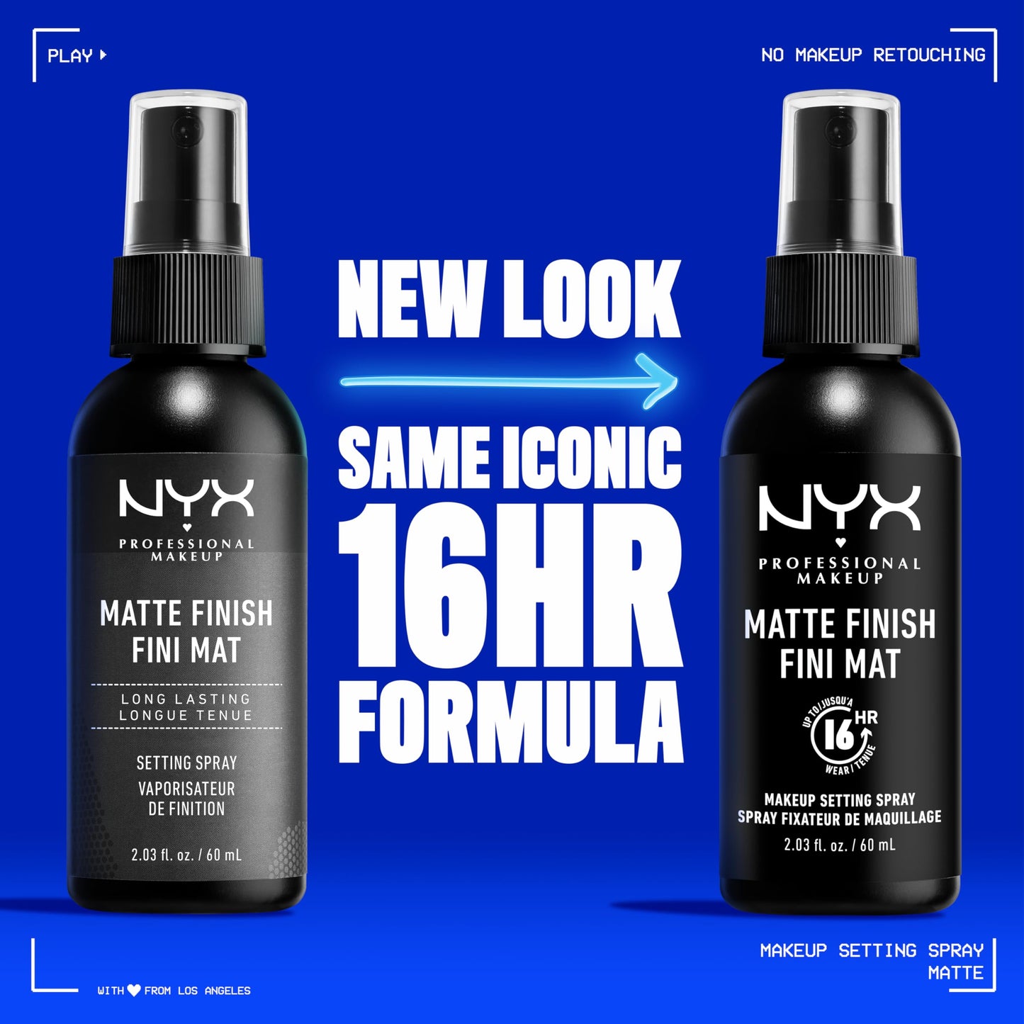 NYX PROFESSIONAL MAKEUP Makeup Setting Spray - Matte Finish, Long-Lasting Face Mist for up to 16HR Wear, Vegan Formula Beauty & Personal Care NYX PROFESSIONAL MAKEUP