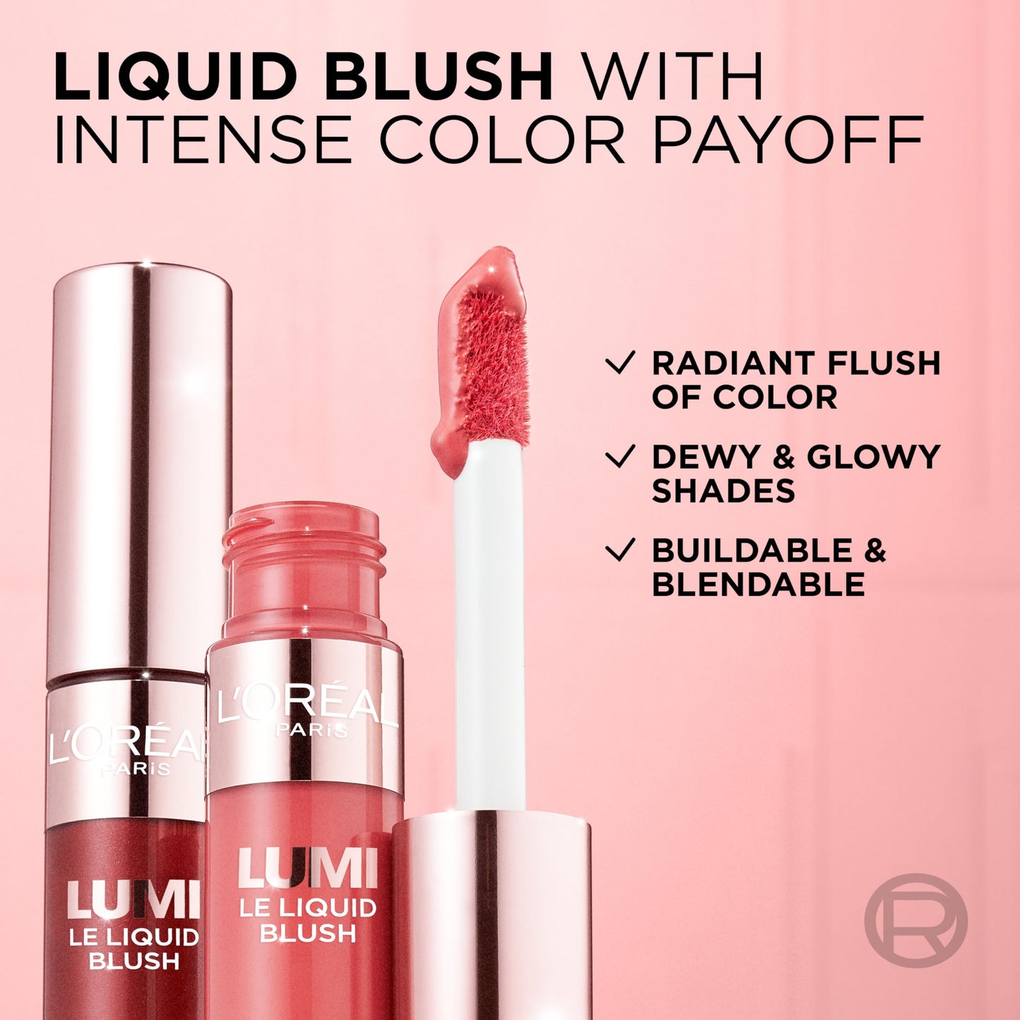 L'Oreal Paris True Match Lumi Le Liquid Blush, Intense Lightweight Blush Formula With Liquid Pigments, Dewy Worth It, 0.33 Fl Oz Beauty & Personal Care L'Oreal Paris