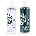 Purezero Tea Tree & Matcha Shampoo and Conditioner Set - Nourishing & Invigorating Scalp Treatment - Zero Sulfates, Parabens, Dyes Vegan and Cruely Beauty & Personal Care Purezero
