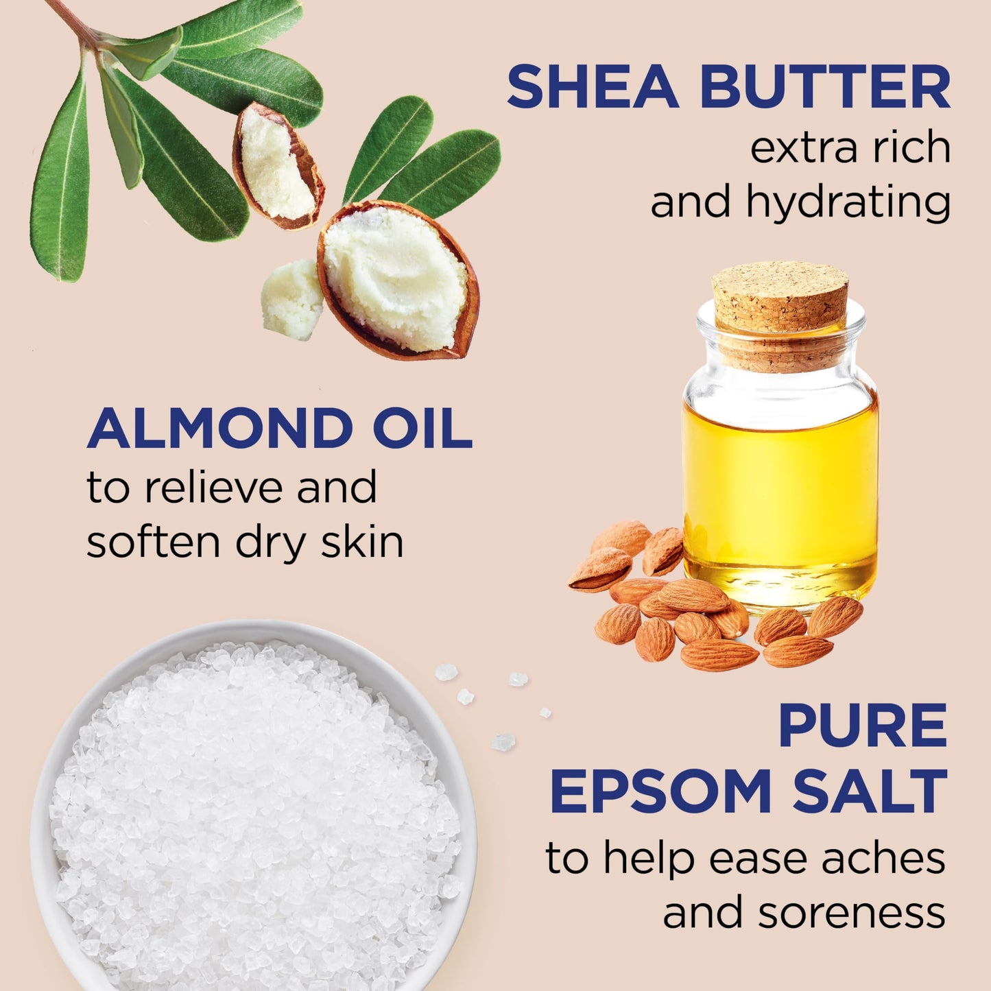 Dr Teal's Body Wash with Pure Epsom Salt, with Shea Butter & Almond Oil, 24 fl oz (Pack of 4) Beauty & Personal Care Dr Teal's