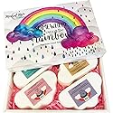 Bath Bombs for Kids - Natural and Organic Magic Rainbow Bubble Bath Bombs w/Moisturizing Shea Butter and Natural Oils, 4 Large Unicorn Cloud… Beauty & Personal Care Mineral Me California