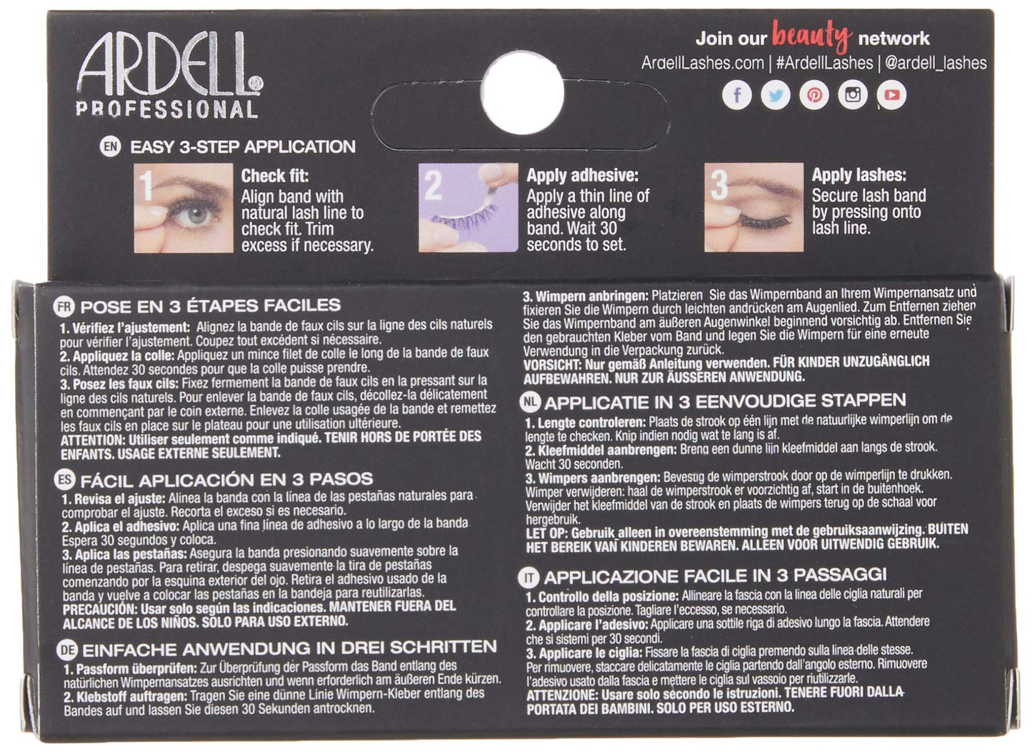 Faux Mink 814 Black Beauty & Personal Care Ardell