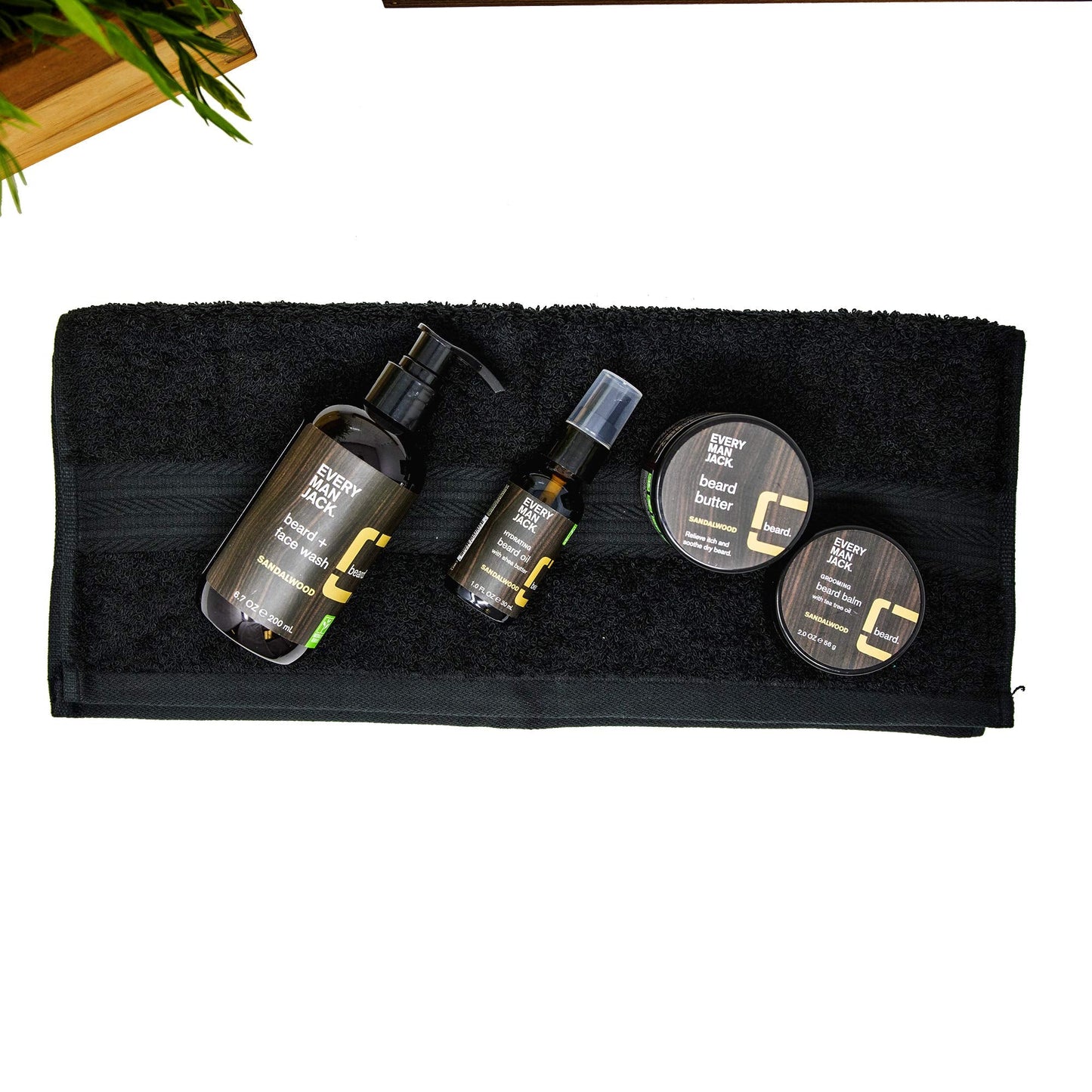 Every Man Jack Beard Butter- Subtle Sandalwood Fragrance - Rejuvenates, Hydrates, and Styles Dry, Unruly Beards While Relieving Itch - Naturally Beauty & Personal Care Every Man Jack