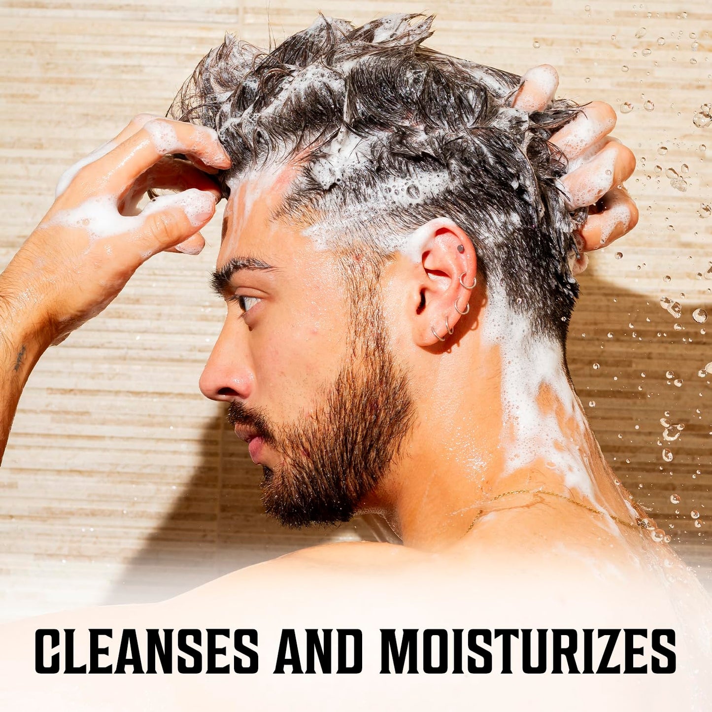 Viking Revolution Palo Santo Mens Shampoo and Conditioner Set with Biotin and Jojoba Oil - Natural Hair Shampoo and Hair Conditioner for Men Beauty & Personal Care Viking Revolution