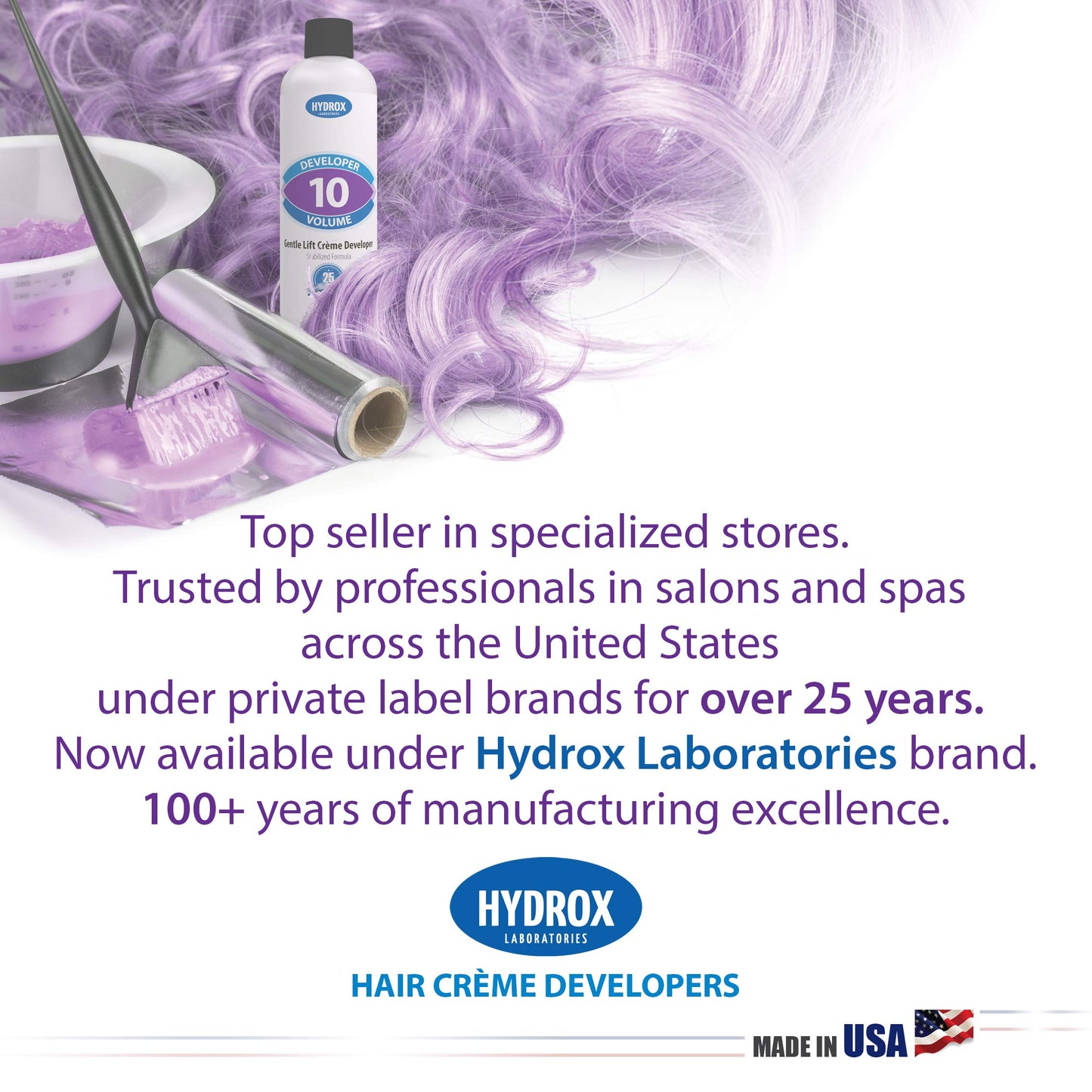 Hydrox 10-Volume Creme Developer Gentle Lift, 32 Ounce (single) Beauty & Personal Care Hydrox