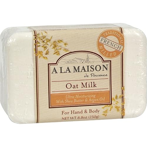 A La Maison Soap Bar Frnch Oat MLK Beauty & Personal Care A LA MAISON